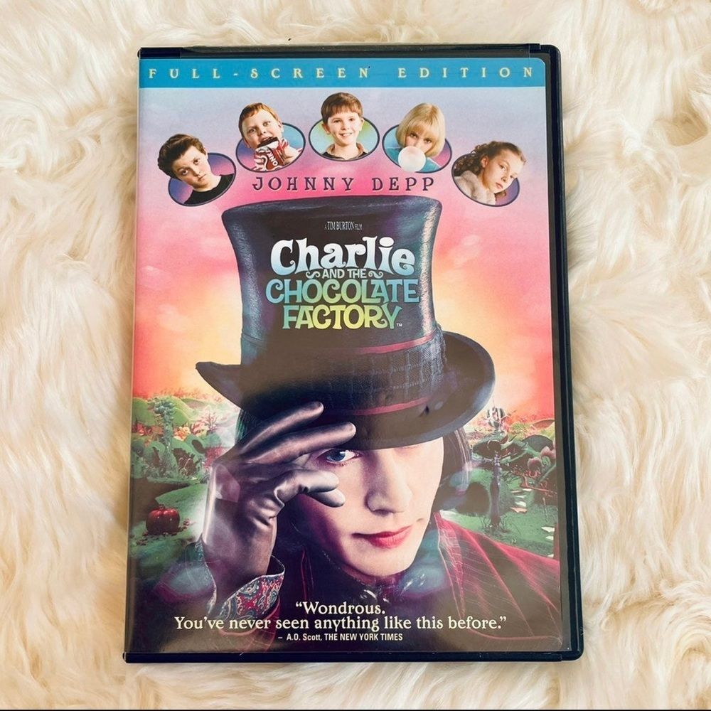 Charlie and the Chocolate Factory (2005) DVD | Excellent | Adventure Funny Kids